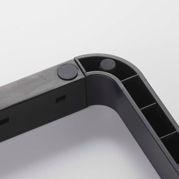 Čierny nastaviteľný stojan na pokrievky a panvice YAMAZAKI Tower-image-4