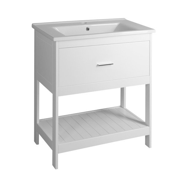 Biela skrinka bez umývadla 71,5x85 cm Etide – Sapho