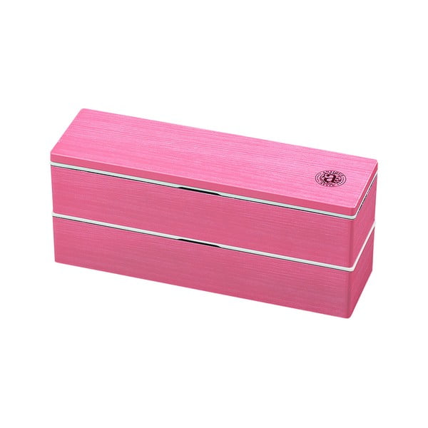 Ružový desiatový box Joli Bento Antique, 840 ml