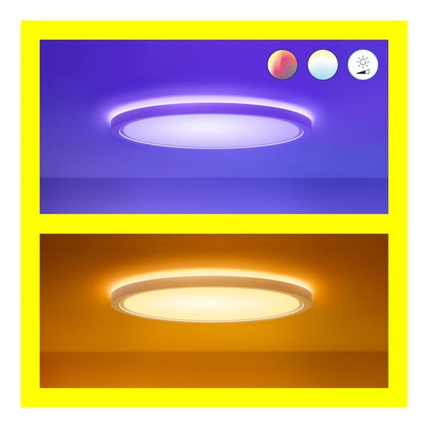 LED smart stropné svietidlo 22 W SuperSlim – WiZ-image-2