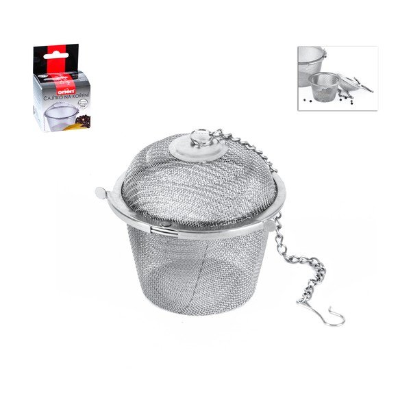 Antikoro závesné sitko na korenie Orion, ø 6 cm-image-1