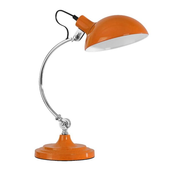 Stolná lampa Orange Chrome