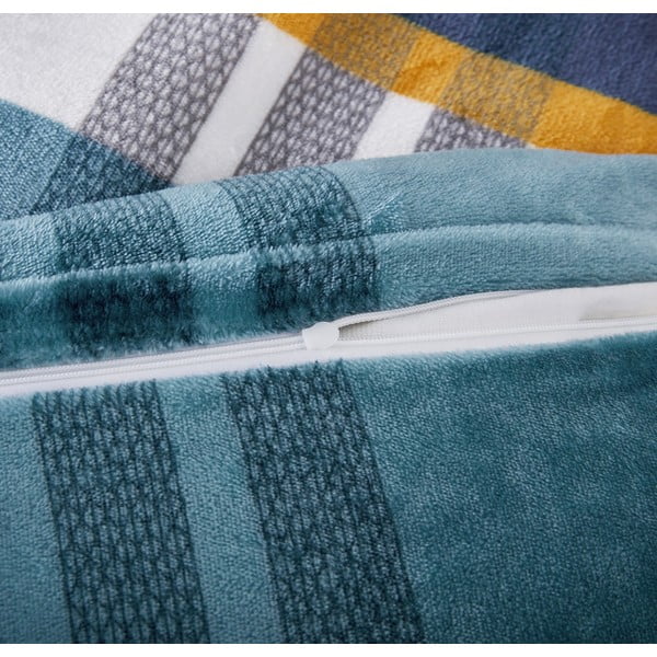 Obliečky na jednolôžko z mikroplyšu 140x200 cm Eugen – My House-image-2