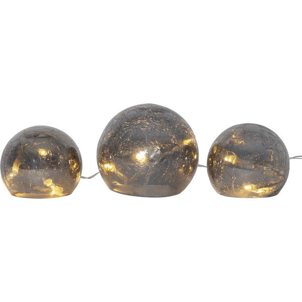 Sivá vianočná svetelná LED dekorácia Star Trading Triss, dĺžka 77 cm-image-2