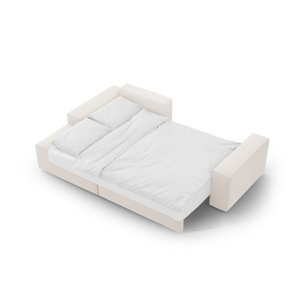 Béžová rozkladacia rohová pohovka (ľavý roh) Jodie – Micadoni Home-image-4