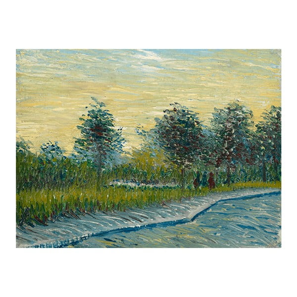 Obraz Vincenta van Gogha - Square Saint-Pierre at Sunset, 60x80 cm