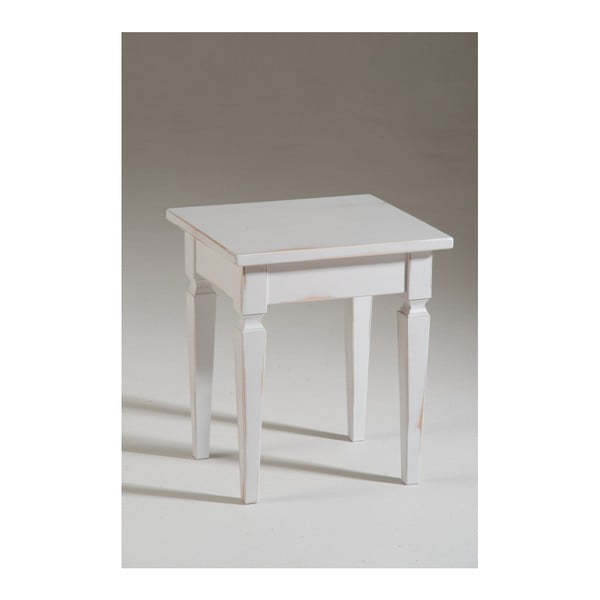 Biely drevený odkladací stolík Castagnetti Sofia

