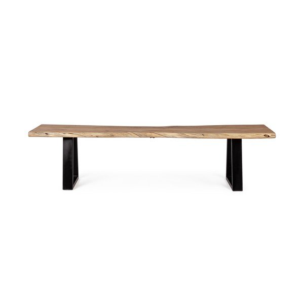 Drevená lavica v prírodnej farbe Artur – Bizzotto