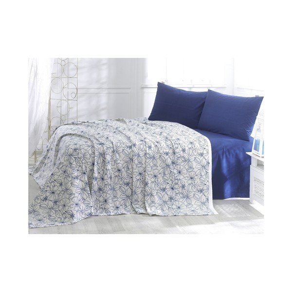 Ľahká prikrývka s vankúšom a prestieradlom Jasmine, 220x240 cm-image-1