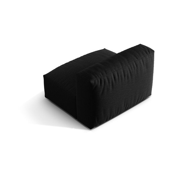 Čierny modul pohovky (stredový diel) Martina – Micadoni Home-image-3