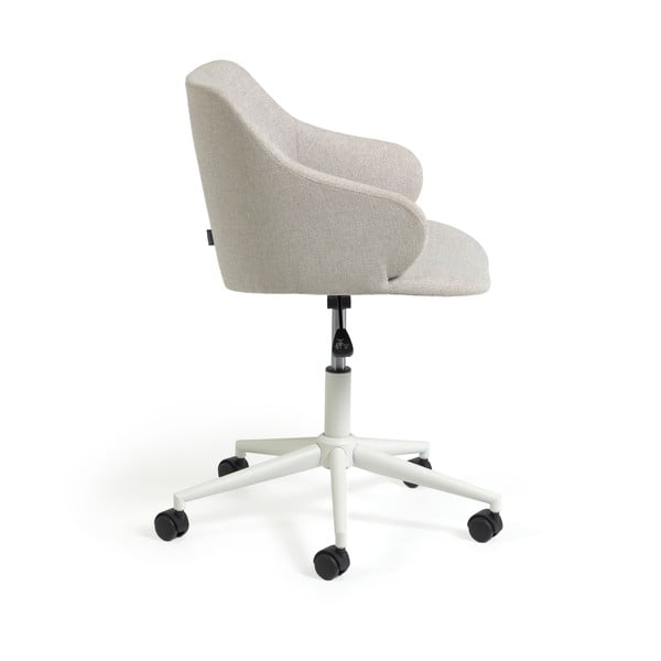 Svetlosivá kancelárska stolička Kave Home Einara-image-3
