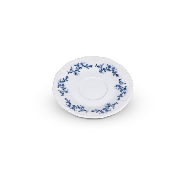 Biely/modrý porcelánový tanierik ø 16,5 cm Retro – BonBistro-image-4