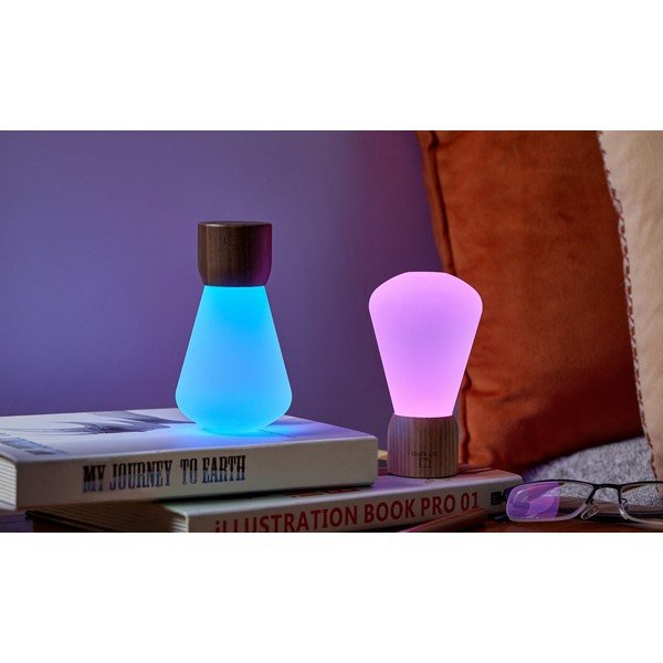 Stmievateľná stolová lampa v prírodnej farbe (výška 13 cm) Pentagon – Gingko-image-4