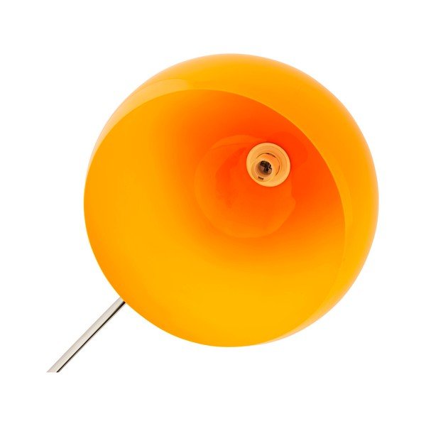 Stojacia lampa s oranžovým tienidlom a mramorovou základňou Kokoon Loft-image-2