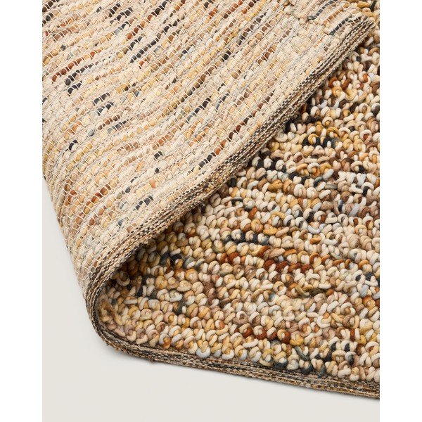 Ručne tkaný vlnený koberec 200x300 cm Elanis – Kave Home-image-4