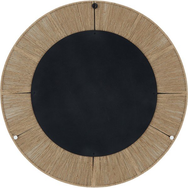 Nástenné zrkadlo s kovovým rámom Westwing Collection Citra, ø 90 cm-image-3