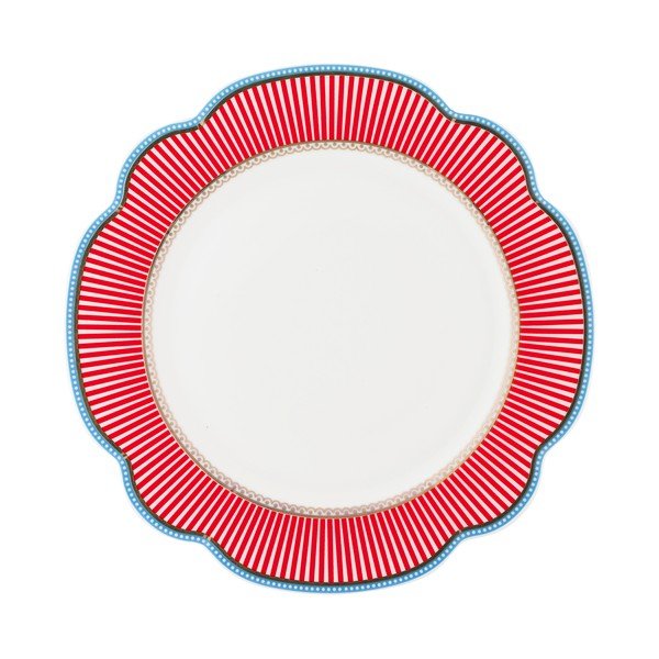 Porcelánový tanier Happy od Lisbeth Dahl, 24 cm, 4 ks-image-1