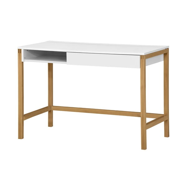 Pracovný stôl s bielou doskou Woodman NorthGate-image-2