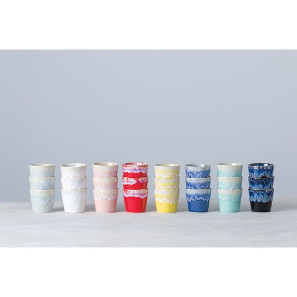 Čierna/modrá kameninová šálka na espresso 210 ml Grespresso – Costa Nova-image-1