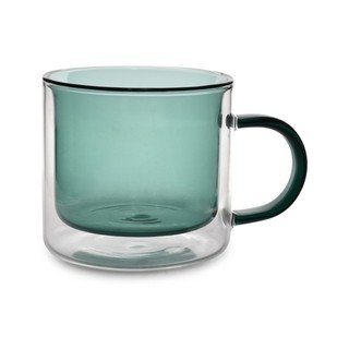 Zelené sklenené hrnčeky v súprave 2 ks 270 ml Liv – ONA