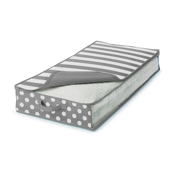 Sivý úložný box pod posteľ Cosatto Trend, 100 × 50 cm