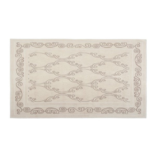 Bavlnený koberec Razi 60x90 cm, krémový