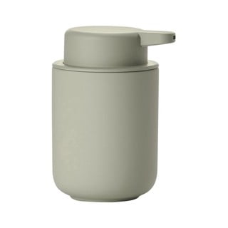 Sivozelený dávkovač tekutého mydla z kameniny Zone Eucalyptus, 250 ml