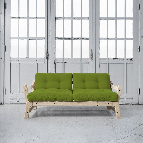Rozkladacia pohovka Karup Step Natural/Lime-image-1