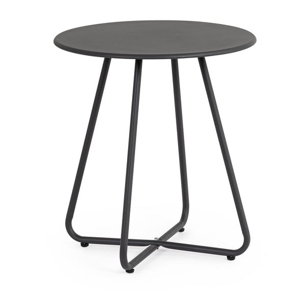 Oceľový okrúhly záhradný stolík ø 45 cm Jable – Bizzotto