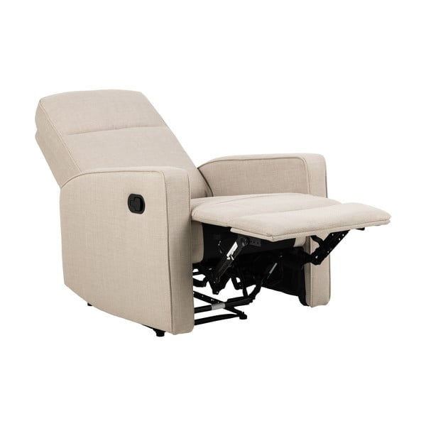 Béžové relaxačné kreslo Asila – Actona-image-4
