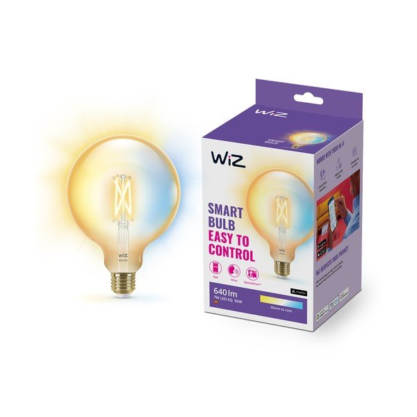 Filamentová smart žiarovka E27, 7 W – WiZ