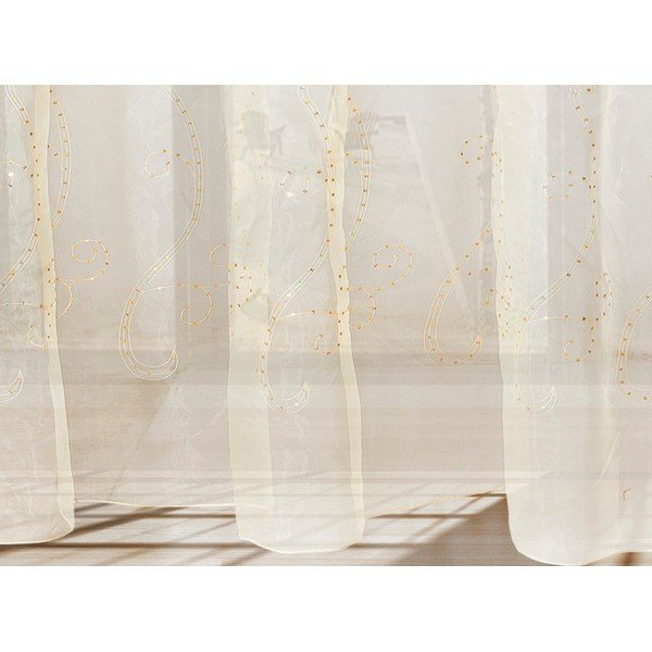 Záclona Marvella Tulle Kahve, 2,6 m-image-1