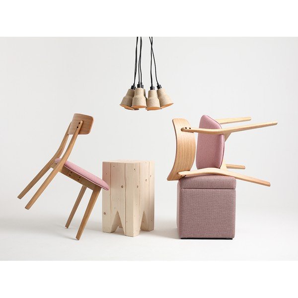 Béžové závesné svietidlo ø 32 cm Celulo – CustomForm-image-3