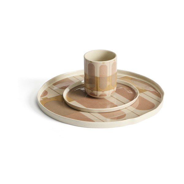 Servírovací keramický tanier ø 27 cm Julnet – Kave Home-image-3