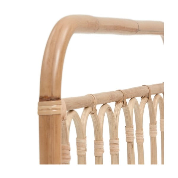 Ratanové čelo postele v prírodnej farbe 90x110 cm Caterina - Kave Home-image-2