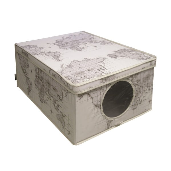 Úložný box Maps, 50x42 cm