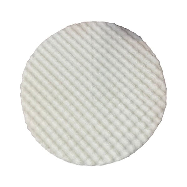 Krémový prateľný okrúhly koberec ø 120 cm Bubbly – Oyo Concept