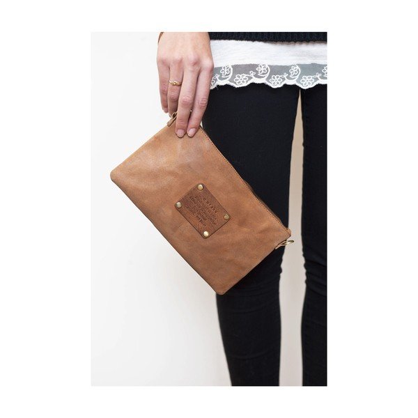 Hnedá kožená kabelka O My Bag The Betsy-image-3