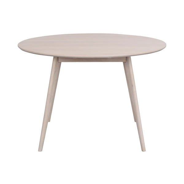 Okrúhly jedálenský stôl s doskou v dubovom dekore 115x115 cm Yumi - Rowico-image-4