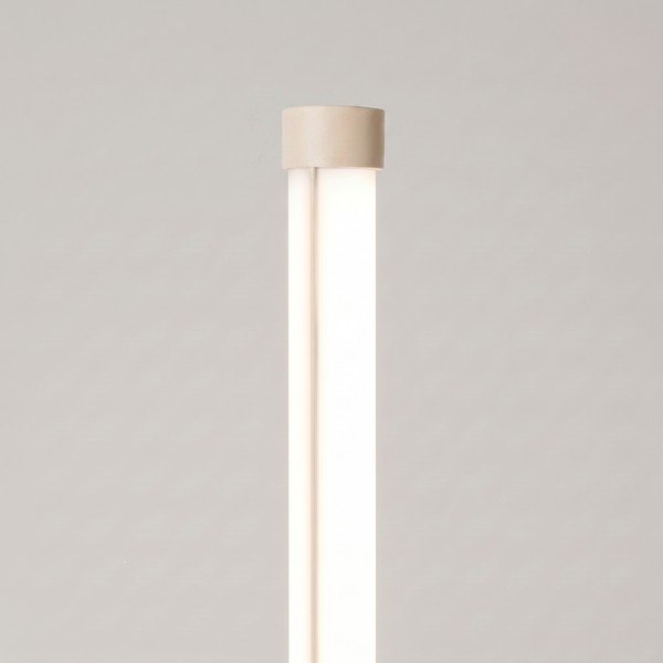 Béžová kovová LED stojacia lampa (výška  150 cm) TRANG – Thoro-image-2