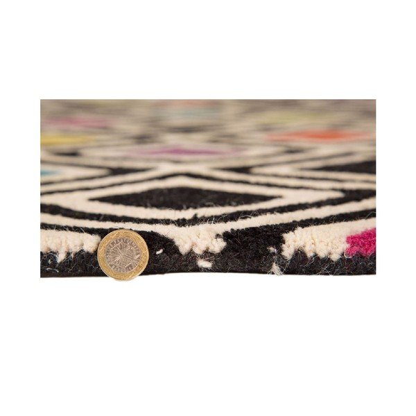 Vlnený koberec Flair Rugs Diamond, 80 x 150 cm-image-3