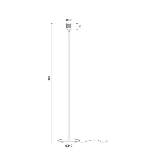 Biela stojacia lampa Sotto Luce Uno-image-2