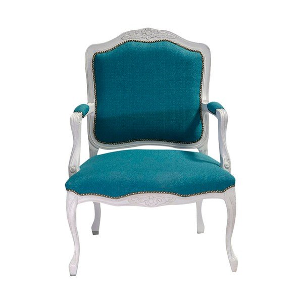 Modro-biela stolička Evergreen Hous Patchwork Ocean-image-1