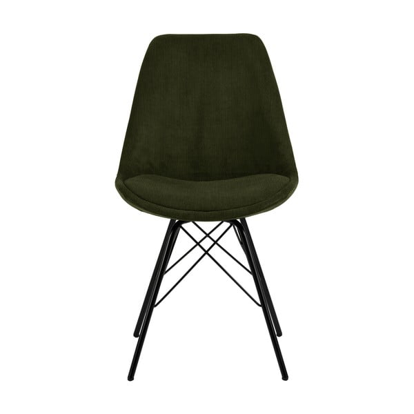 Tmavozelená jedálenská stolička Eris - Actona-image-2