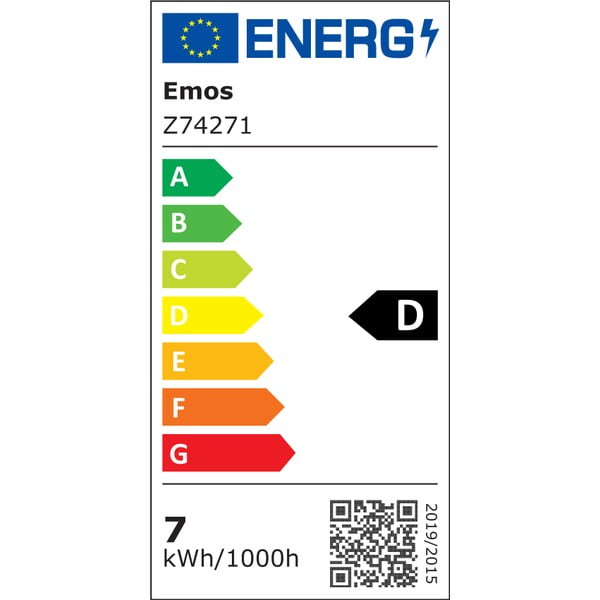 Neutrálna LED filamentová žiarovka E27, 7 W – EMOS-image-2