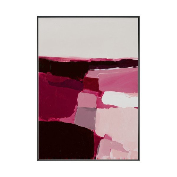 Tlačený obraz s rámom/na plátne 70x100 cm Berry Blocks – Styler