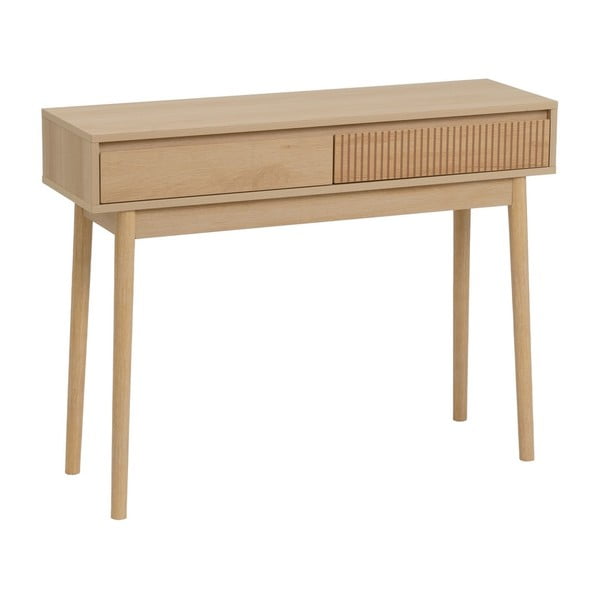 Konzolový stolík v prírodnej farbe 30x100 cm Iona – Casa Selección