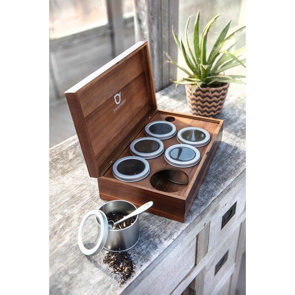 Drevená škatuľka na čaj – Bredemeijer-image-1