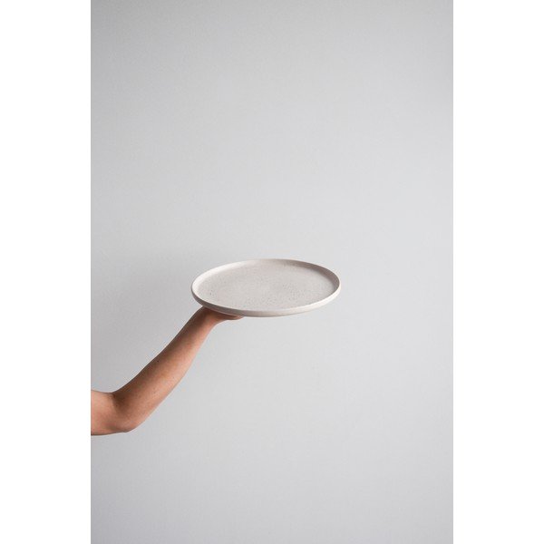 Svetloružový kameninový veľký tanier ÅOOMI Dust, ø 27,5 cm-image-2