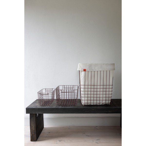 Vínovočervený kovový kôš na bielizeň 64 l Store-It – Mette Ditmer Denmark-image-1